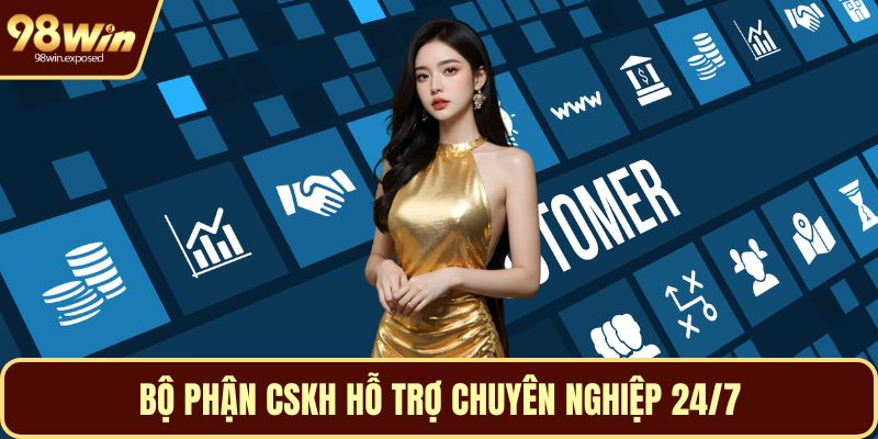 Bộ phận CSKH hỗ trợ chuyên nghiệp 24/7